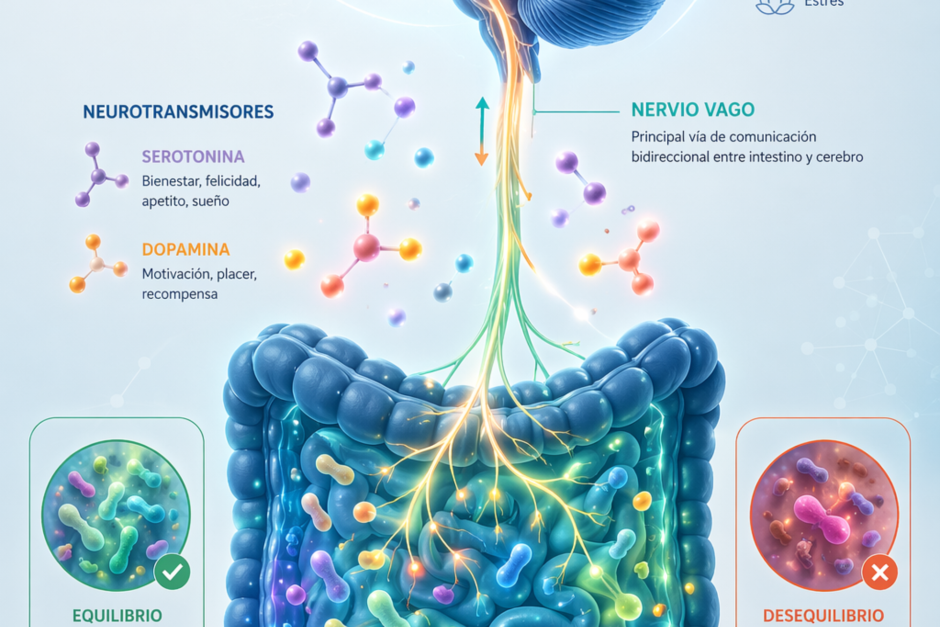 Microbiota intestinal y salud mental: qué dice la evidencia